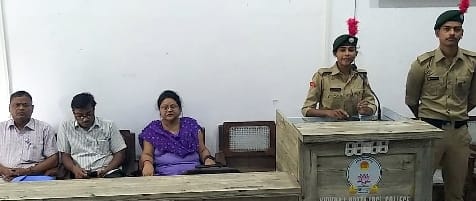 NCC cadets narrated the heroic saga of Kargil Vijay Diwas in poems