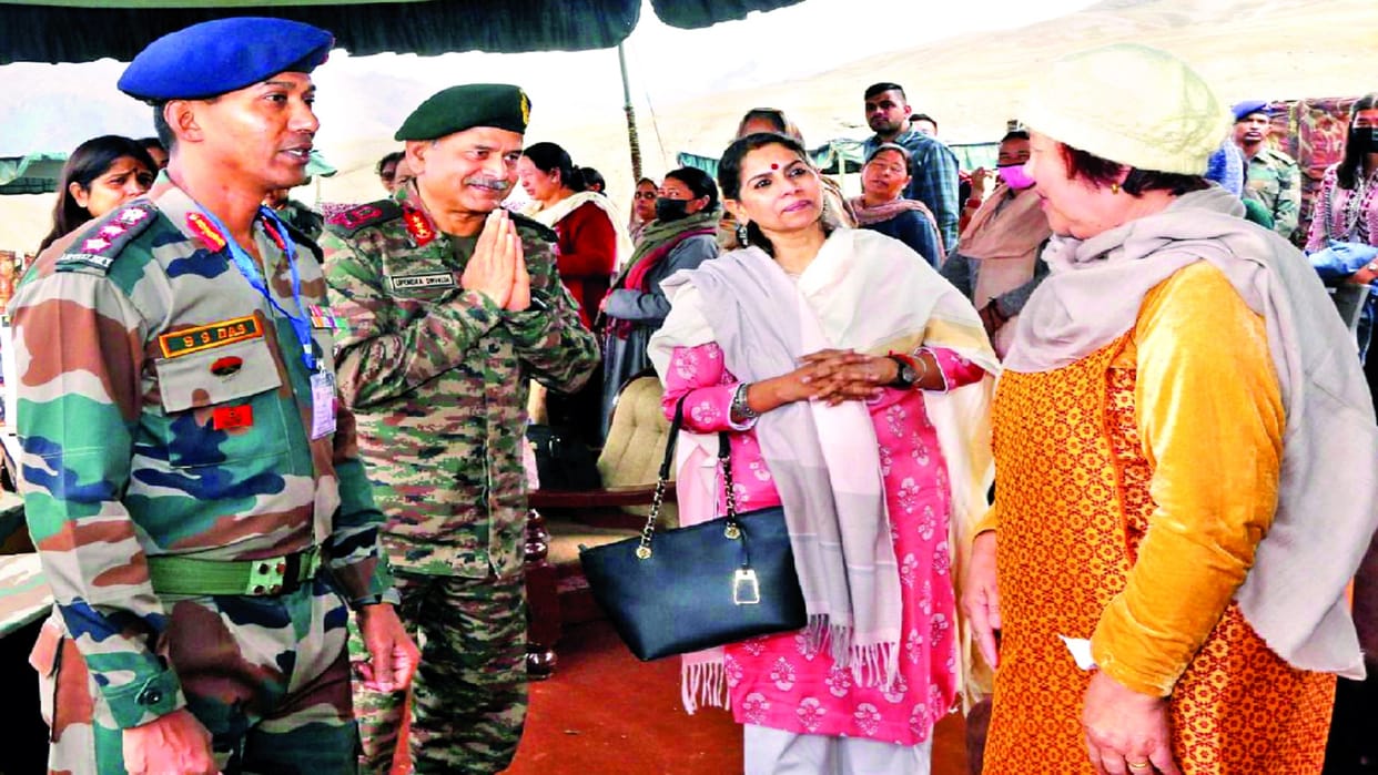 Warriors told the story of might on Kargil Vijay Diwas in Dras