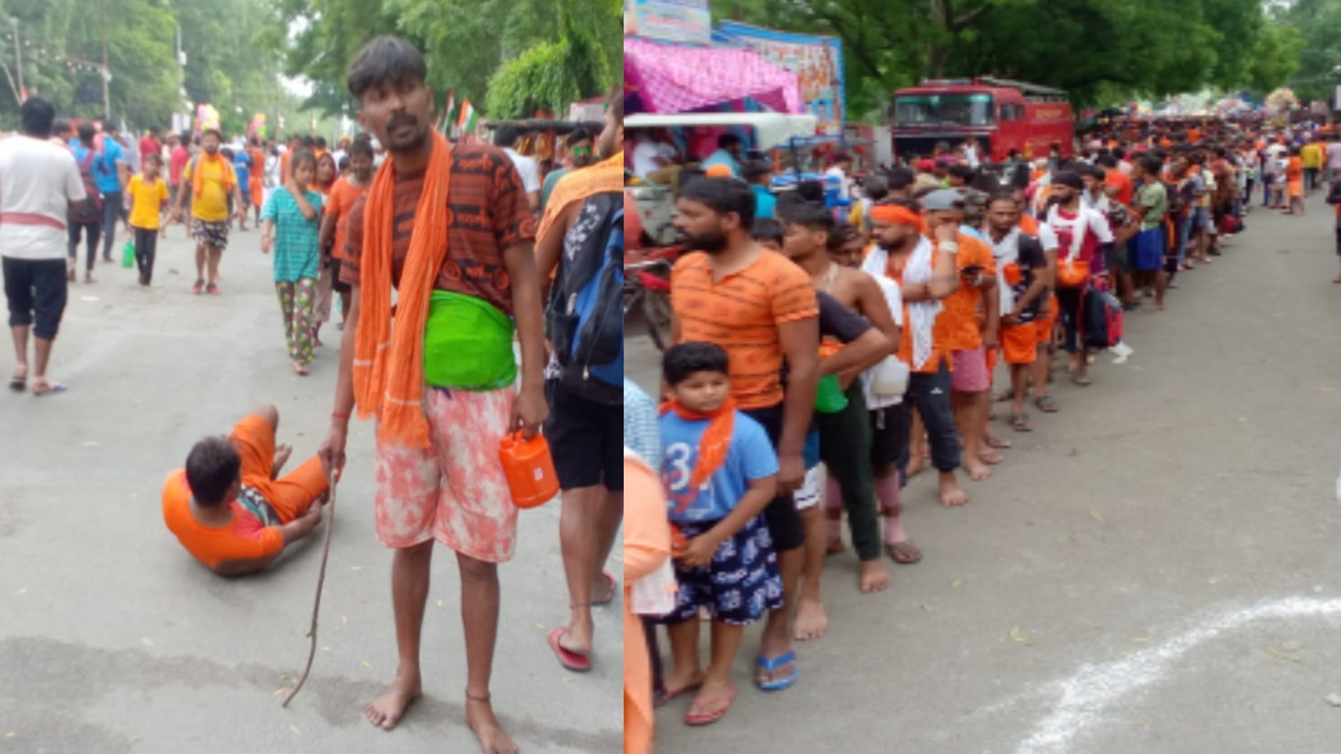 Mahashivratri 2022: Daak Kanwar race in the last days of Kanwara yatra 2022
