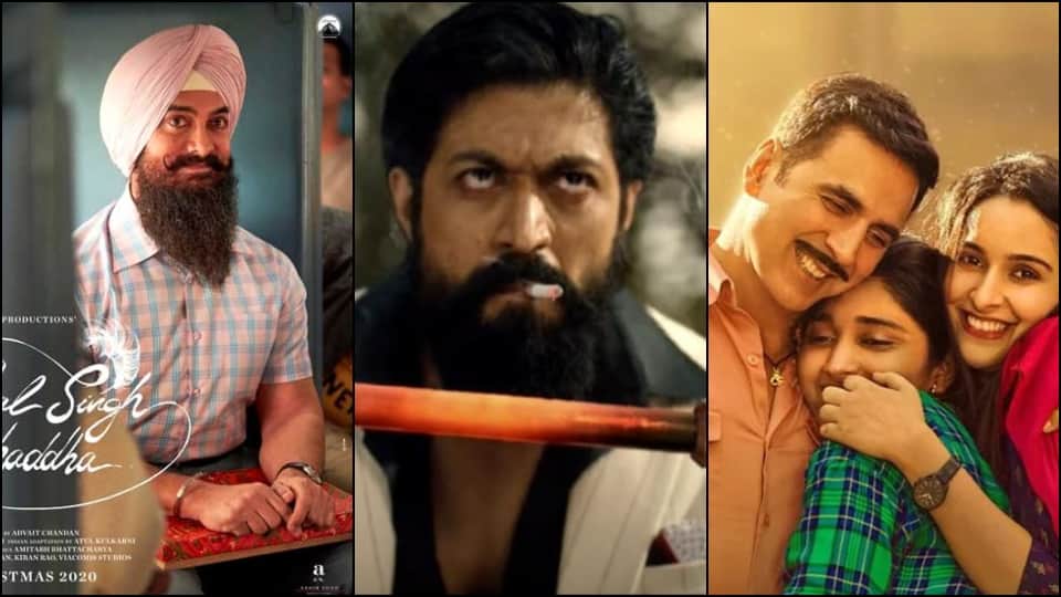 Raksha bandhan and laal singh chaddha cross kgf 2 box office day 1 prediction collection in hindi cinema