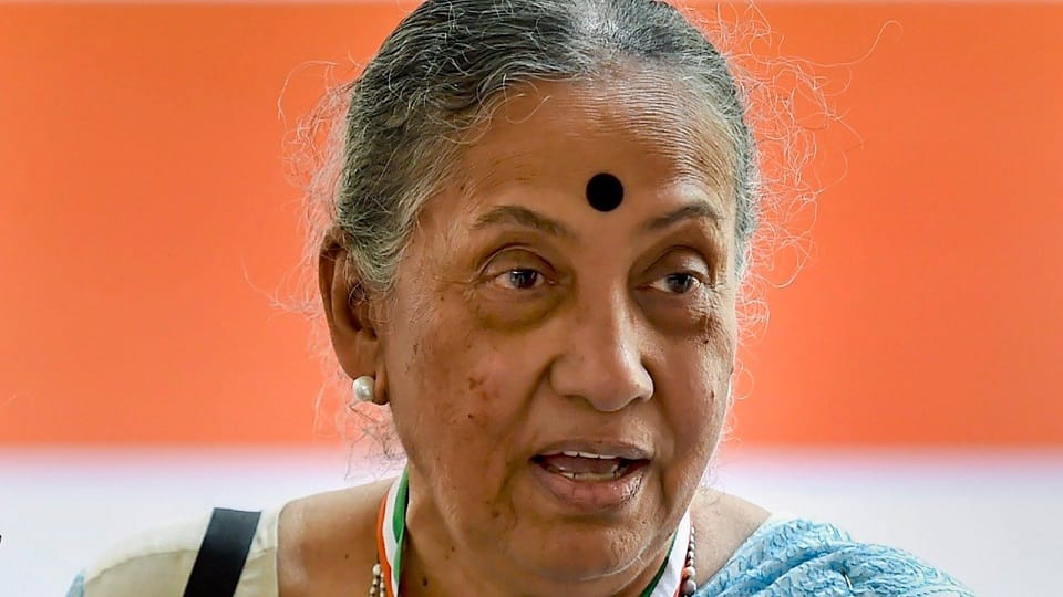 Margaret Alva Says she is unable to make phone calls after dialing  BJP