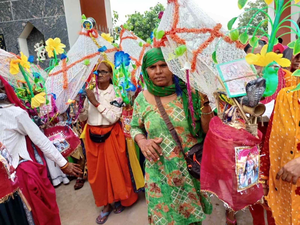 On Shivratri, the pagoda resonated with bombs and bombs