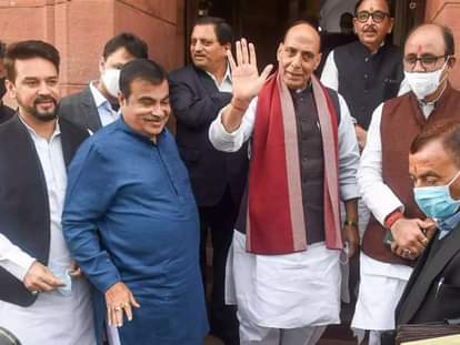Nitin Gadkari and Rajnath singh