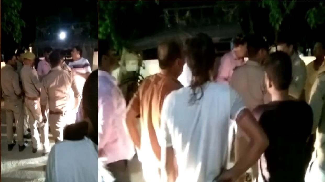 Bulandshahar BJP leader beat up drunk policemen in Khurja video goes viral