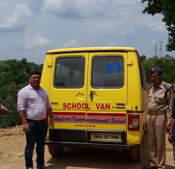 Fitness ended four months ago, yet school vehicles were carrying children