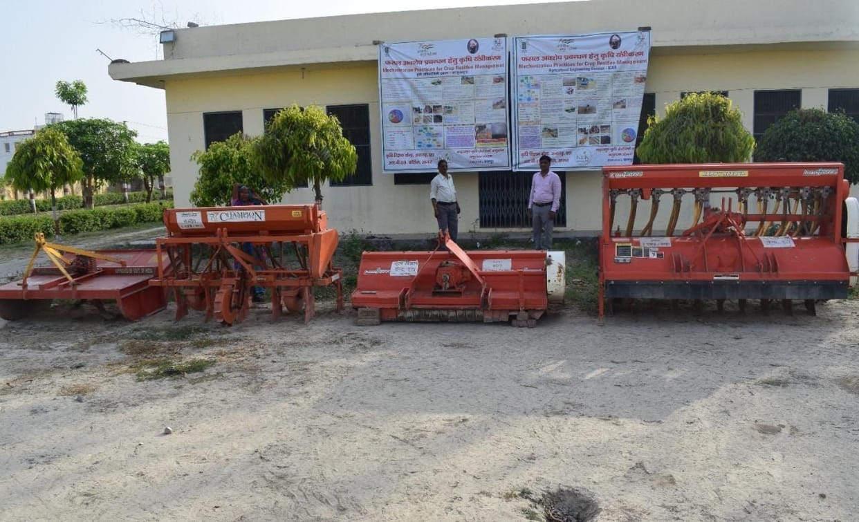 Stubble will not burn in 100 hectares, will be disposed of scientifically