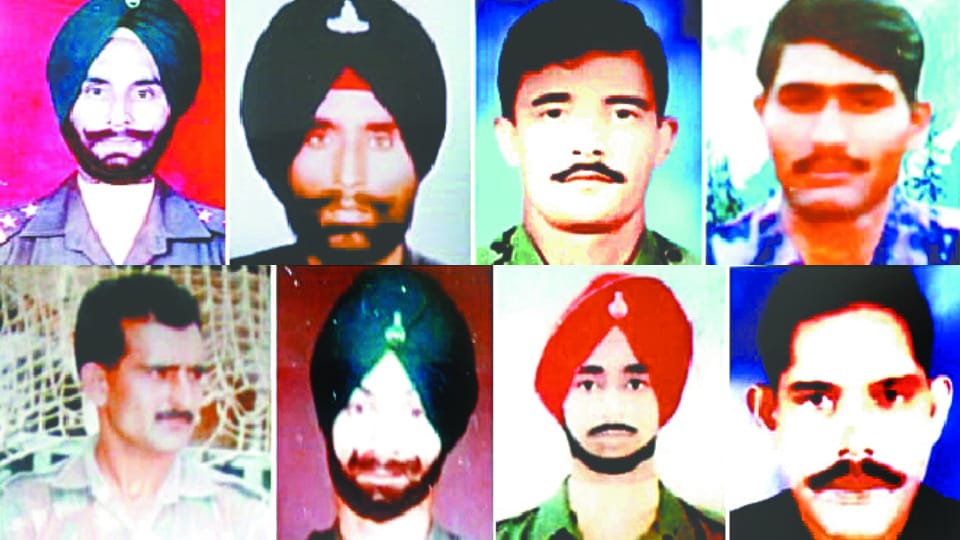 Seven Soldiers of Gurdaspur Martyred in Kargil War