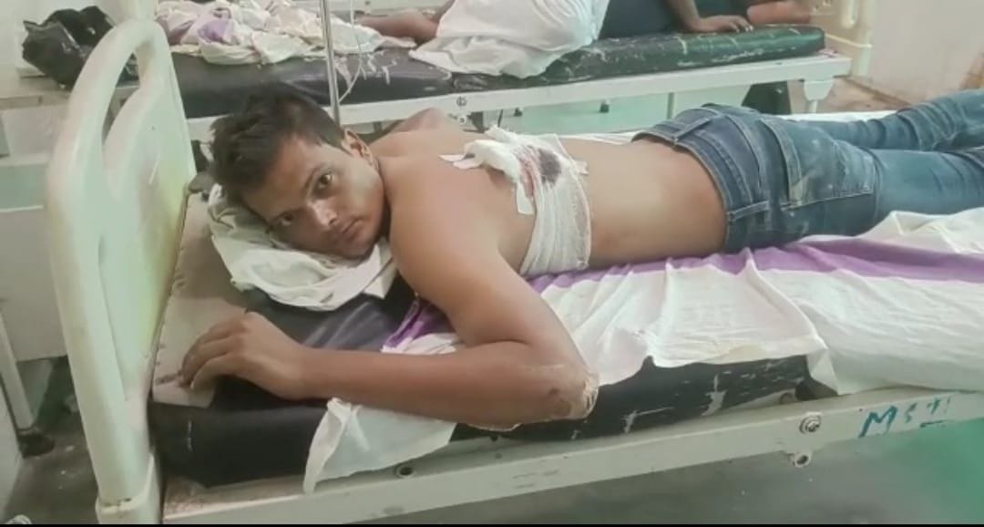Firing on the nephew of the village head husband in a property dispute