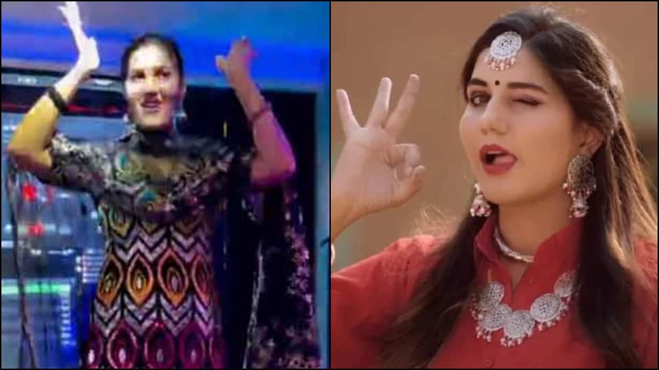Sapna choudhary perform new song kaamini video viral on social media