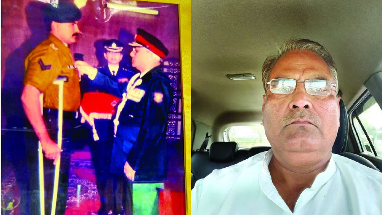Shakti Singh kept firing at the enemies for 48 hours even when he was bloodied
