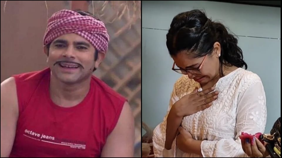 Deepesh Bhan prayer meet bhabhi ji ghar par hai star shubhangi atre emotional video viral