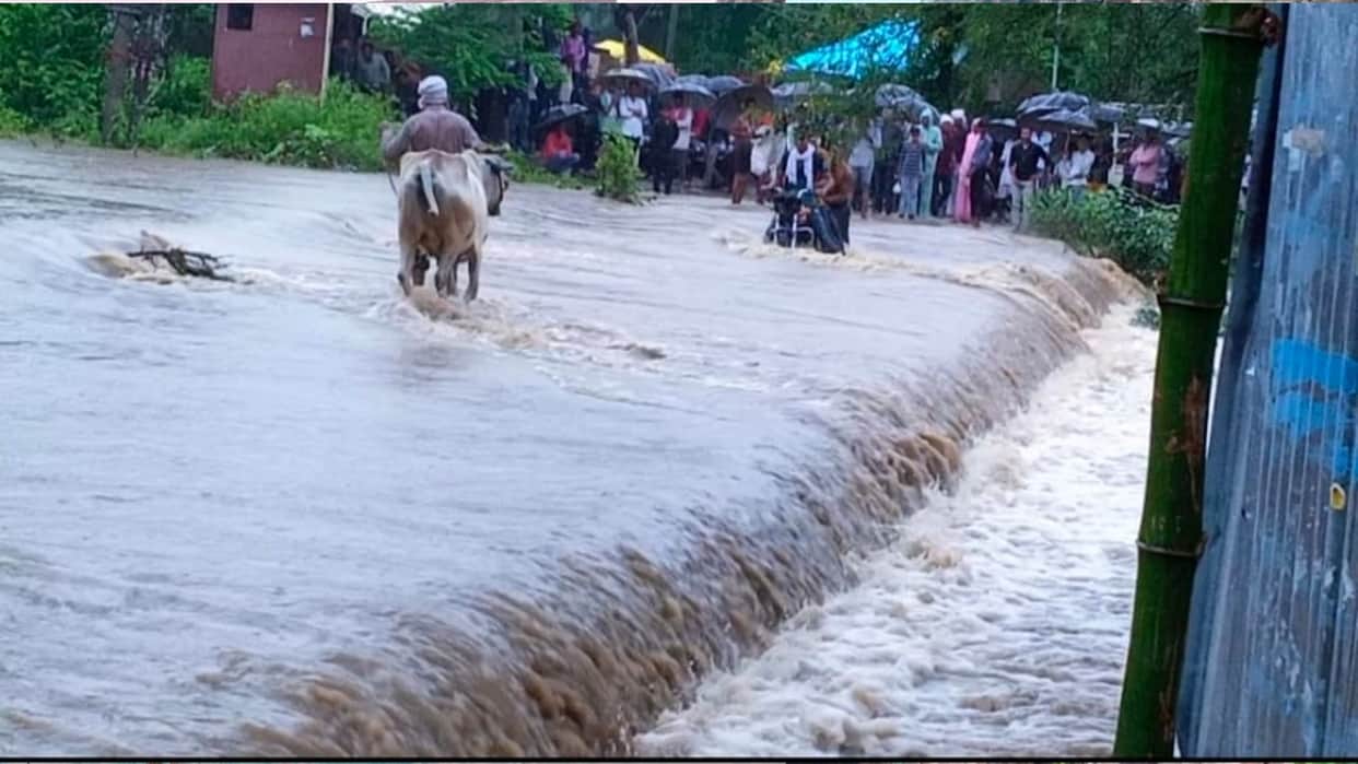 Rain warning in many districts of Madhya Pradesh, two gates of Madikheda Dam opened in Shivpuri