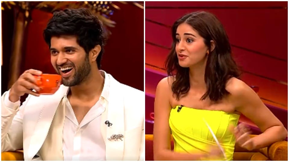Koffee With Karan New Promo release vijay deverakonda and ananya pandey on karan johar show