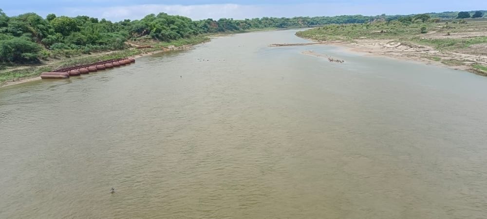 Etawah: Water level in Chambal increased, Yamuna decreased