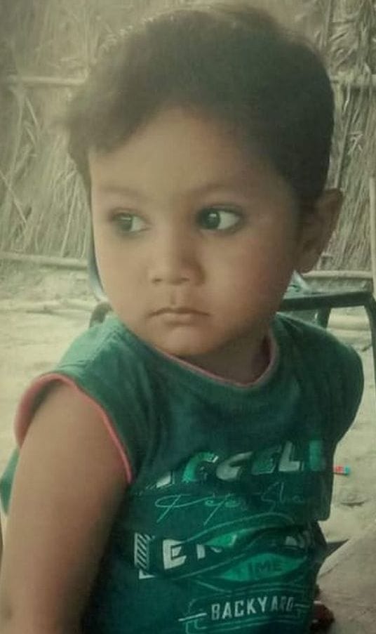 Three year old child murdered brutally