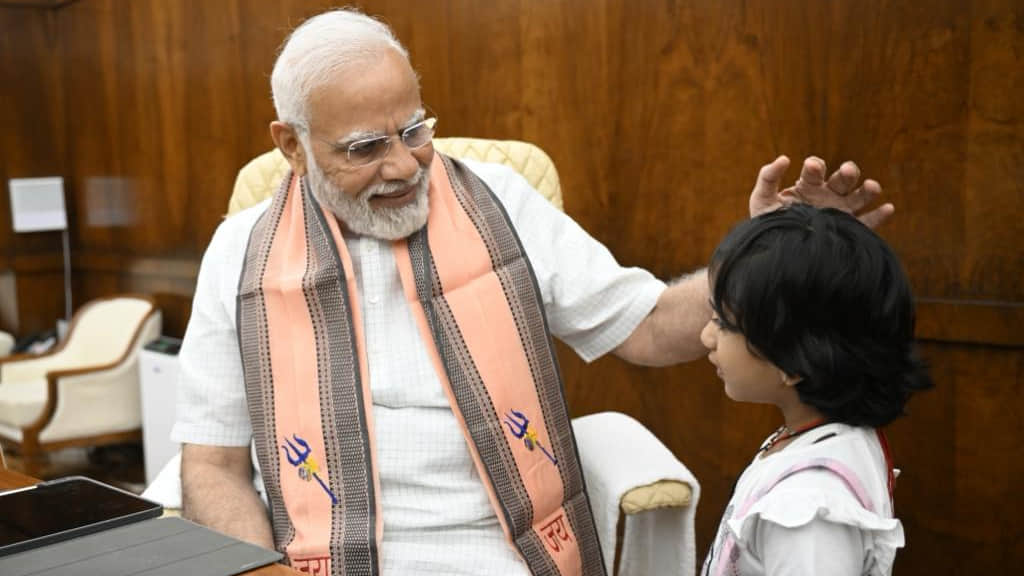 'Do you know what I do?' PM Modi asked 8-year-old child' PM Modi conversation with BJP MP daughter