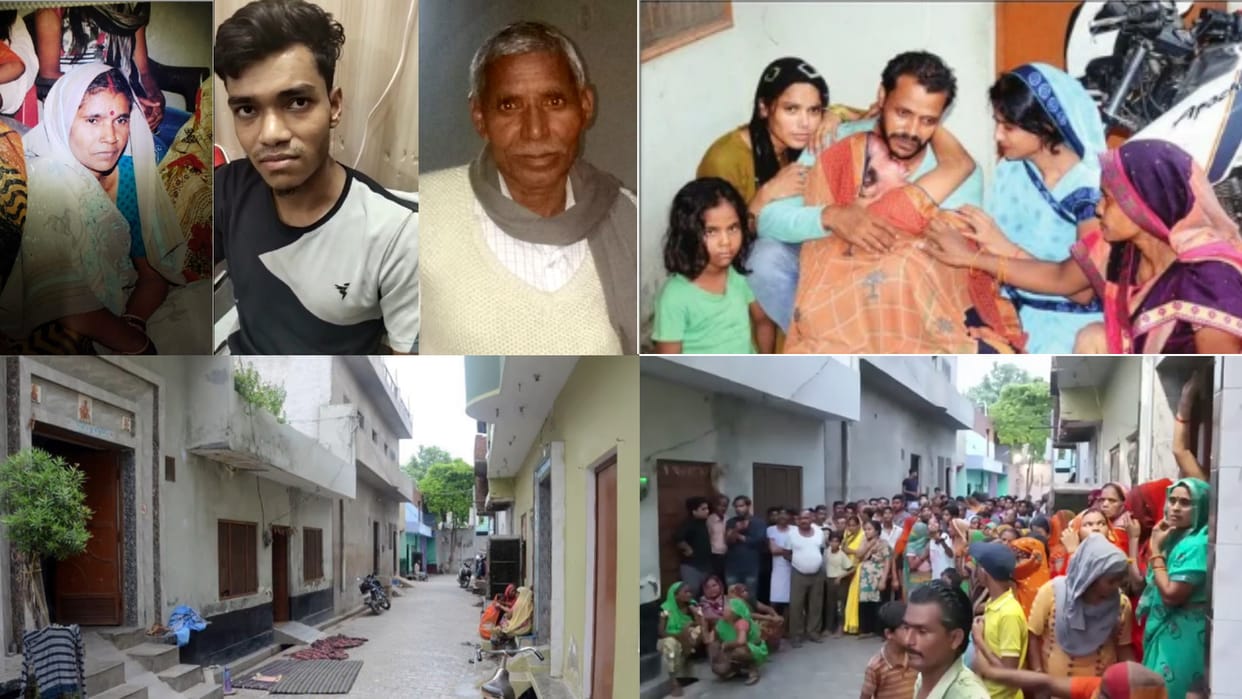 Aligarh Triple Murder killer son Saurabh refused to have last glimpse of parents on pyre