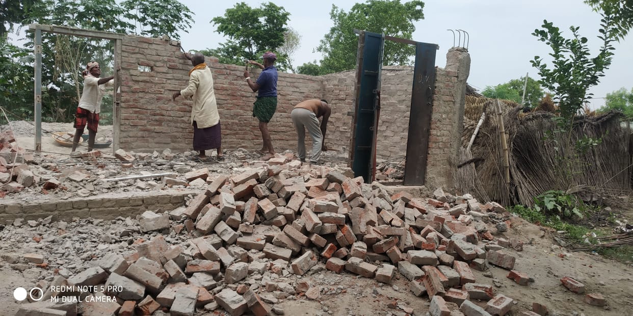 Those whose houses got merged in the river, also sent a bill