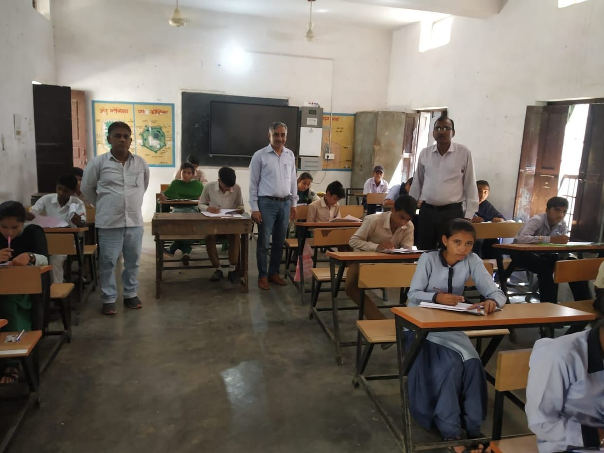 Buniyaad Yojana: In the first phase, 2820 students took the exam, 128 were absent