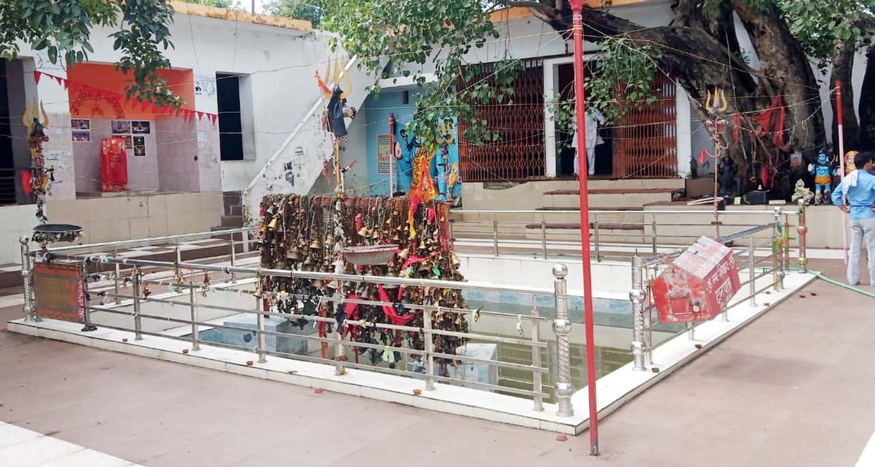 Here Lord Indra had established Shivling