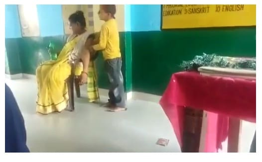 Video of teacher pressing student's hand goes viral, BSA suspends teacher