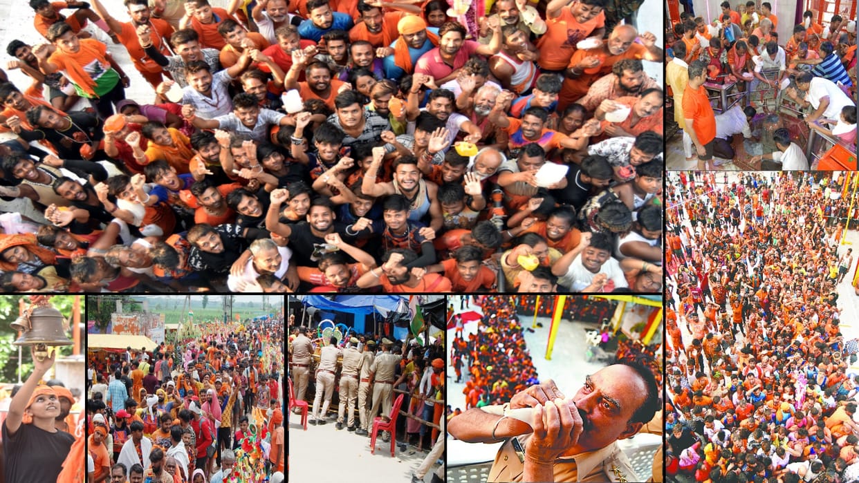 Kanwar Yatra 2022 ends with Jalabishek, approx four crore kanwariyas picked Gangajal from Haridwar