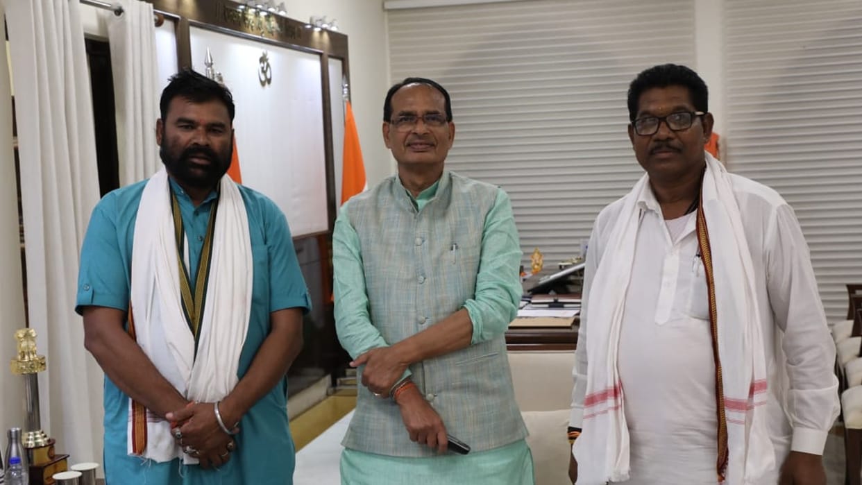 Former district president in Shivraj's area joined Congress and returned