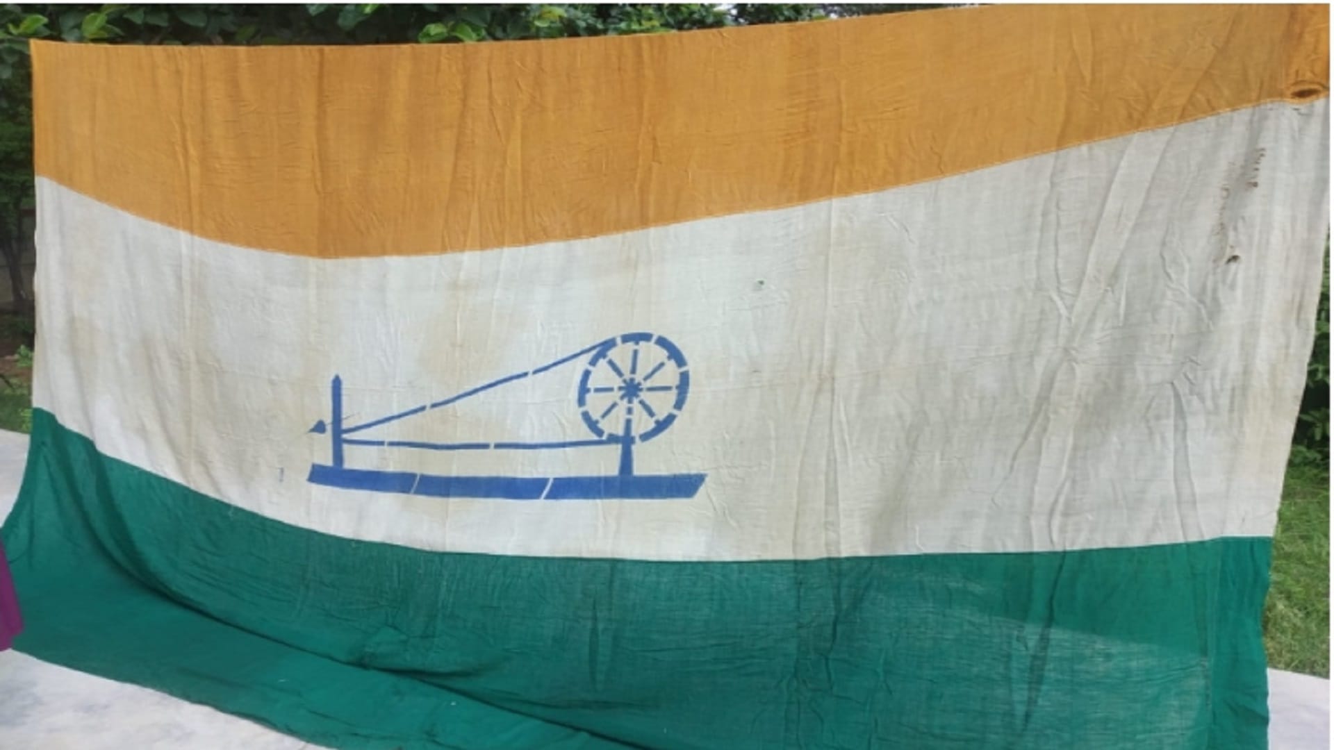 People were surprised when the 75 year old tricolor was displayed in Pune at the Amrit Festival of Independenc
