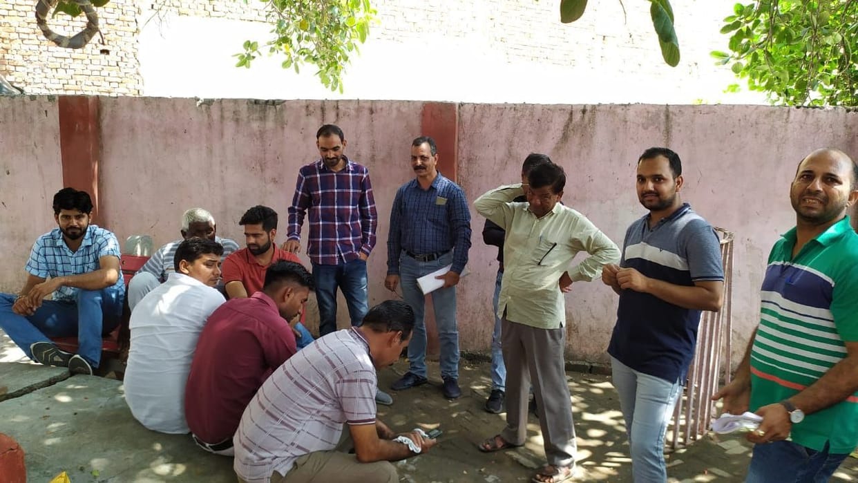 Employees of NAP Grihakar Branch on mass leave, work stalled