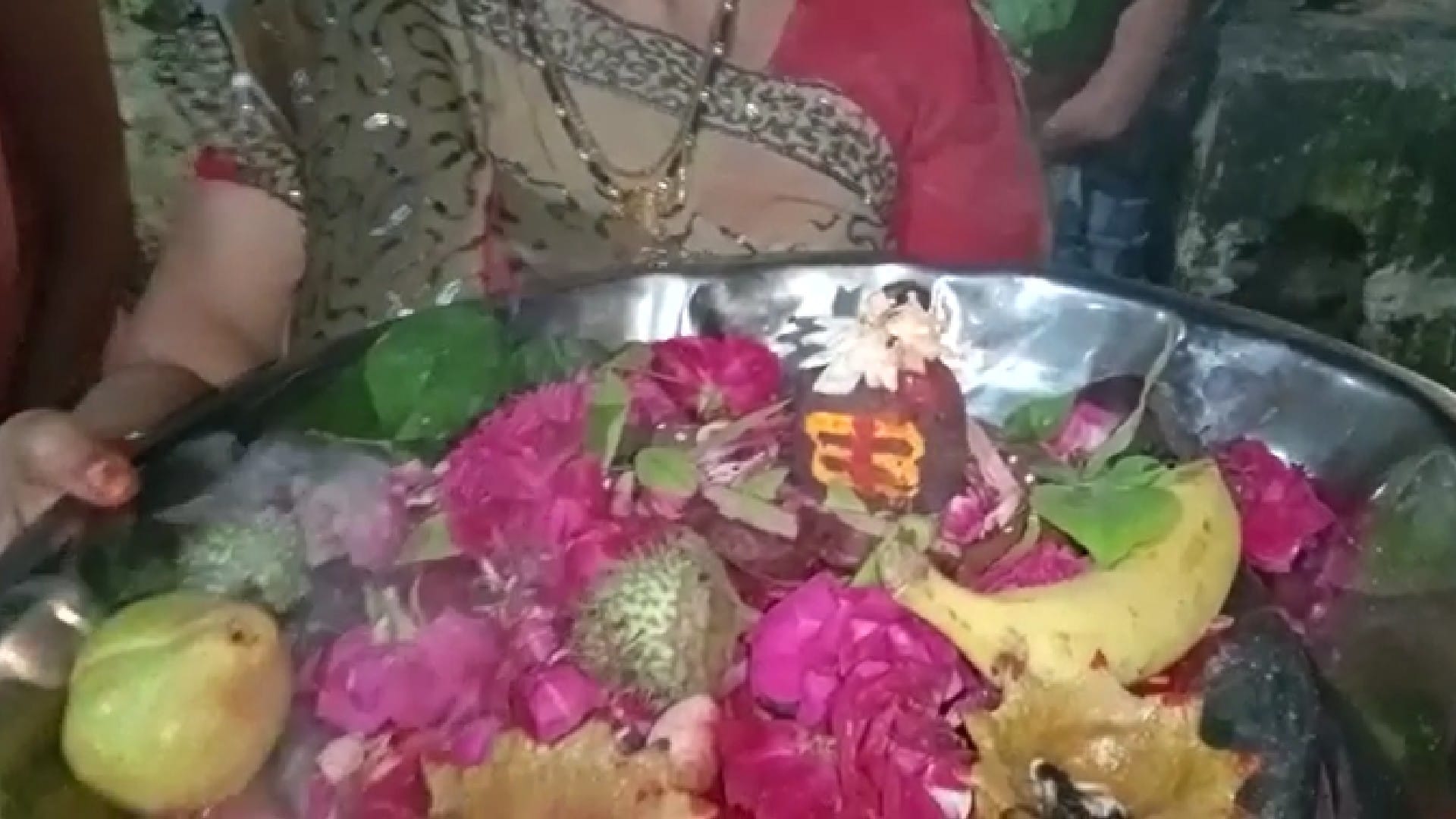 शाजापुर में महिलाओं ने किया पार्थिव का शिवलिंग पूजन।
