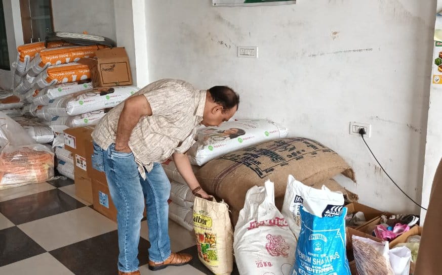 Seed shops raided, took five samples