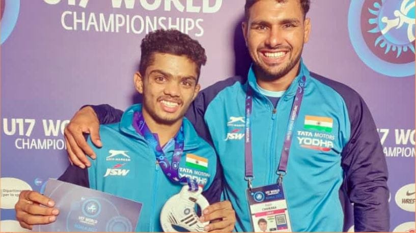 Haryana wrestler Rohit Sharma won silver medal in World Championship