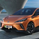 MG MG4 Electric Crossover for representational purpose