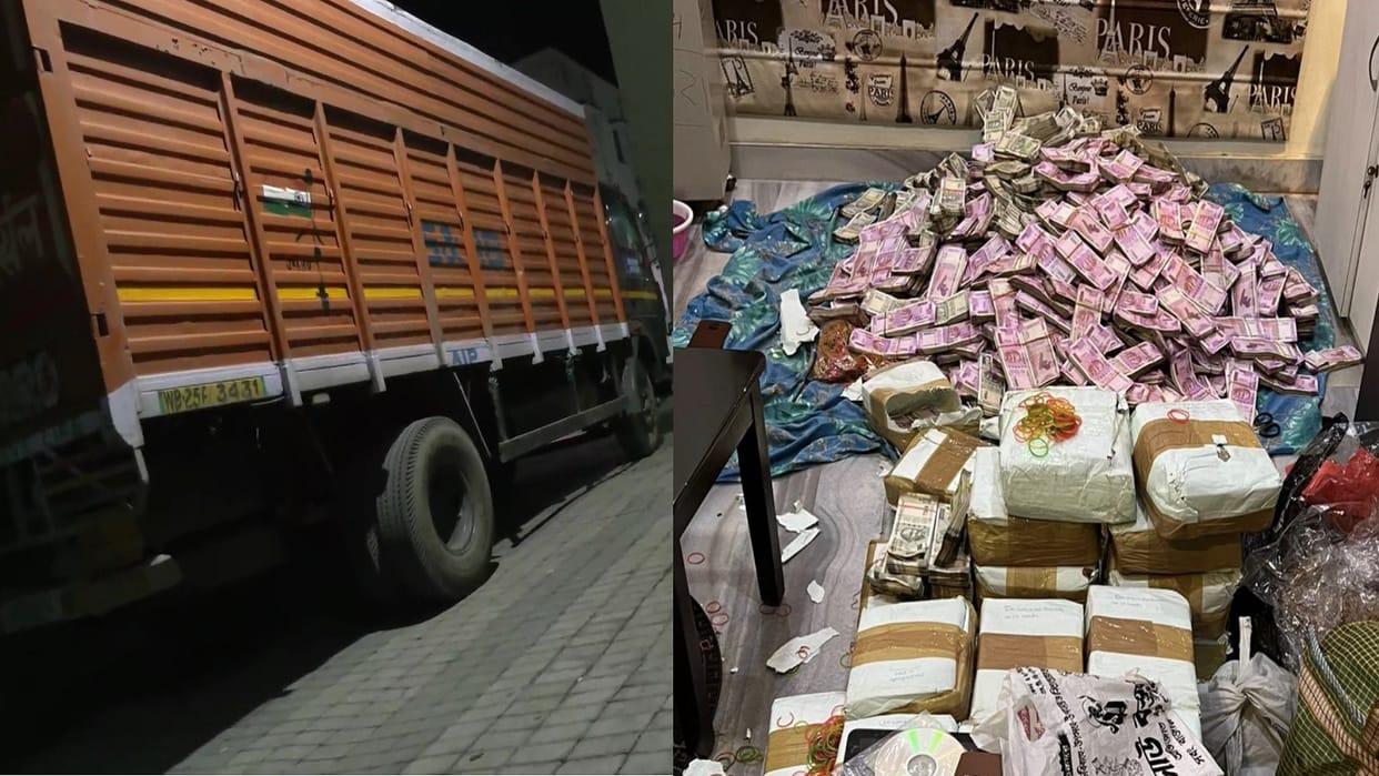 SSC recruitment scam, truck reaches the Belgharia residence of Arpita Mukherjee