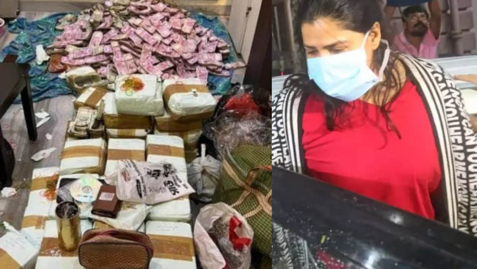 Arpita Mukherjee, partha chatterjee ED Recover More Than 51 crore Cash