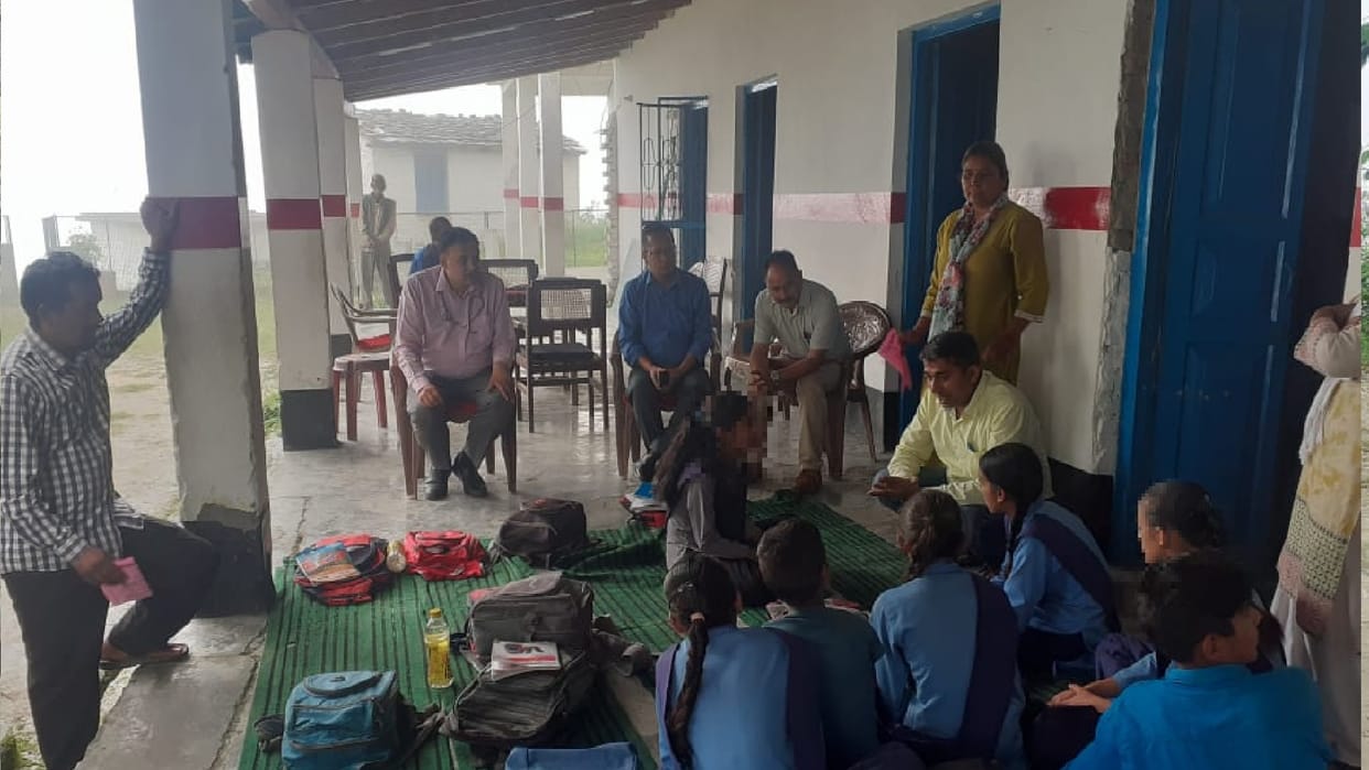 Case of crying girl students suffering from mass hysteria in Bageshwar school