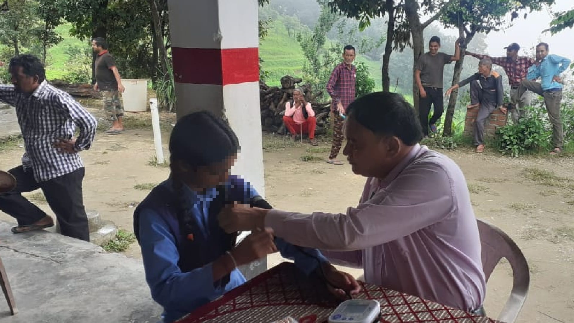 Case of crying girl students suffering from mass hysteria in Bageshwar school