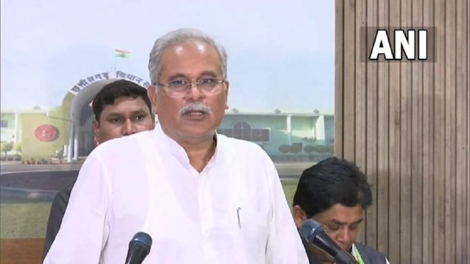 BJP charge sheet Congress Debate in Chhattisgarh Assembly no trust motion