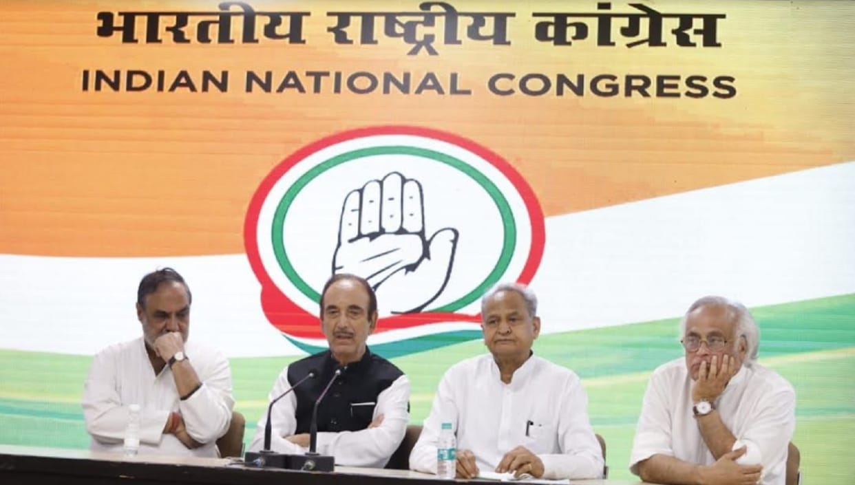 Congress: rebel G-23 leaders started comebacks including Ghulam Nabi Azad and Anand Sharma