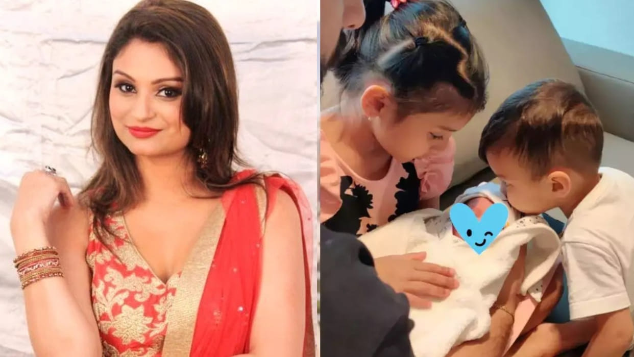 Dimpy Ganguly and Rohit welcomed their third child a baby boy see social media post here