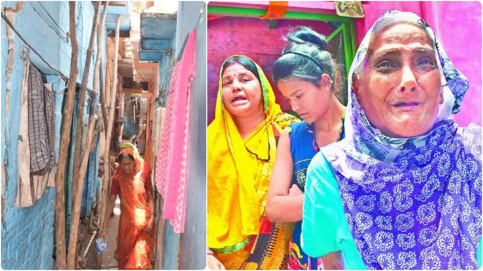 houses cracking due to rats in agra