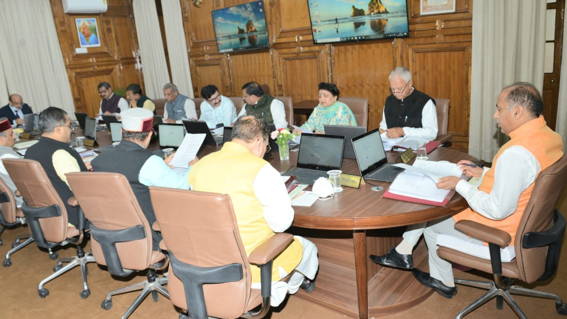 himachal cabinet decisions today live updates, approval to fill hundreds of posts, UGC pay scale approved