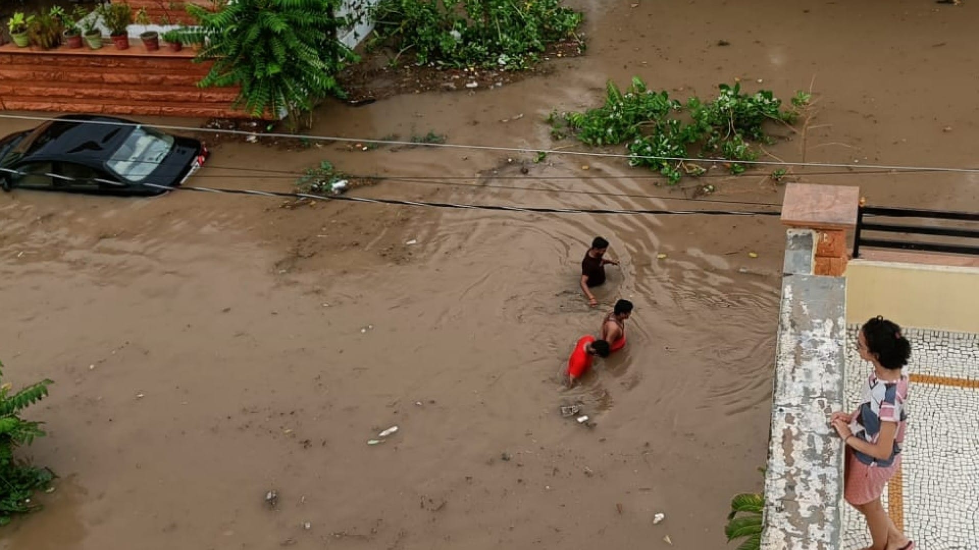 flood in Jodhpur army started rescue