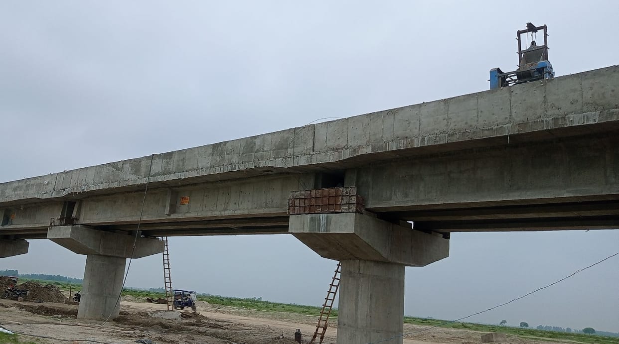 Vehicles will run soon on Kolaghat bridge