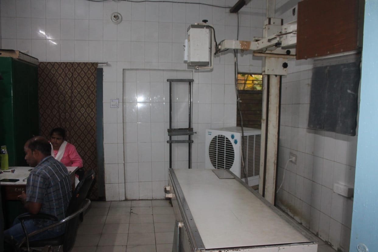 No X-ray plate in CHC