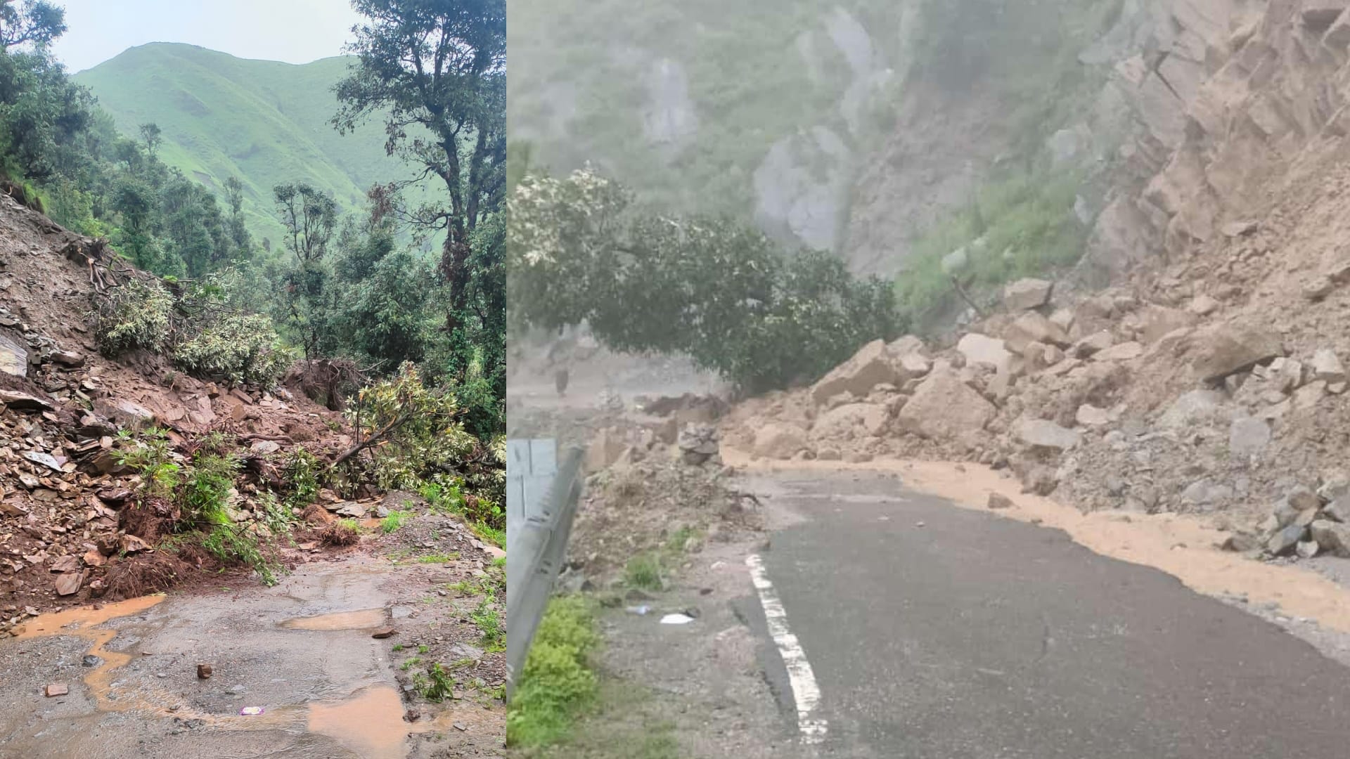himachal weather update heavy rain orange alert hrtc bus accident vehicle stuck in flooded Nullah in kullu