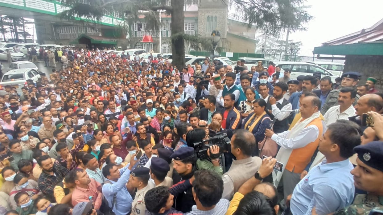 CM Jairam Thakur statement to SMC teachers in himachal pradesh
