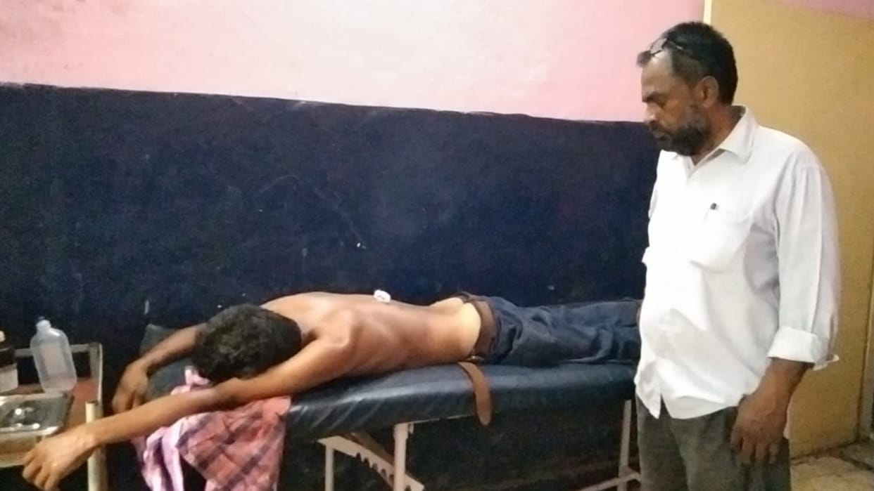A woman attacked her husband with knife in Raebareli.