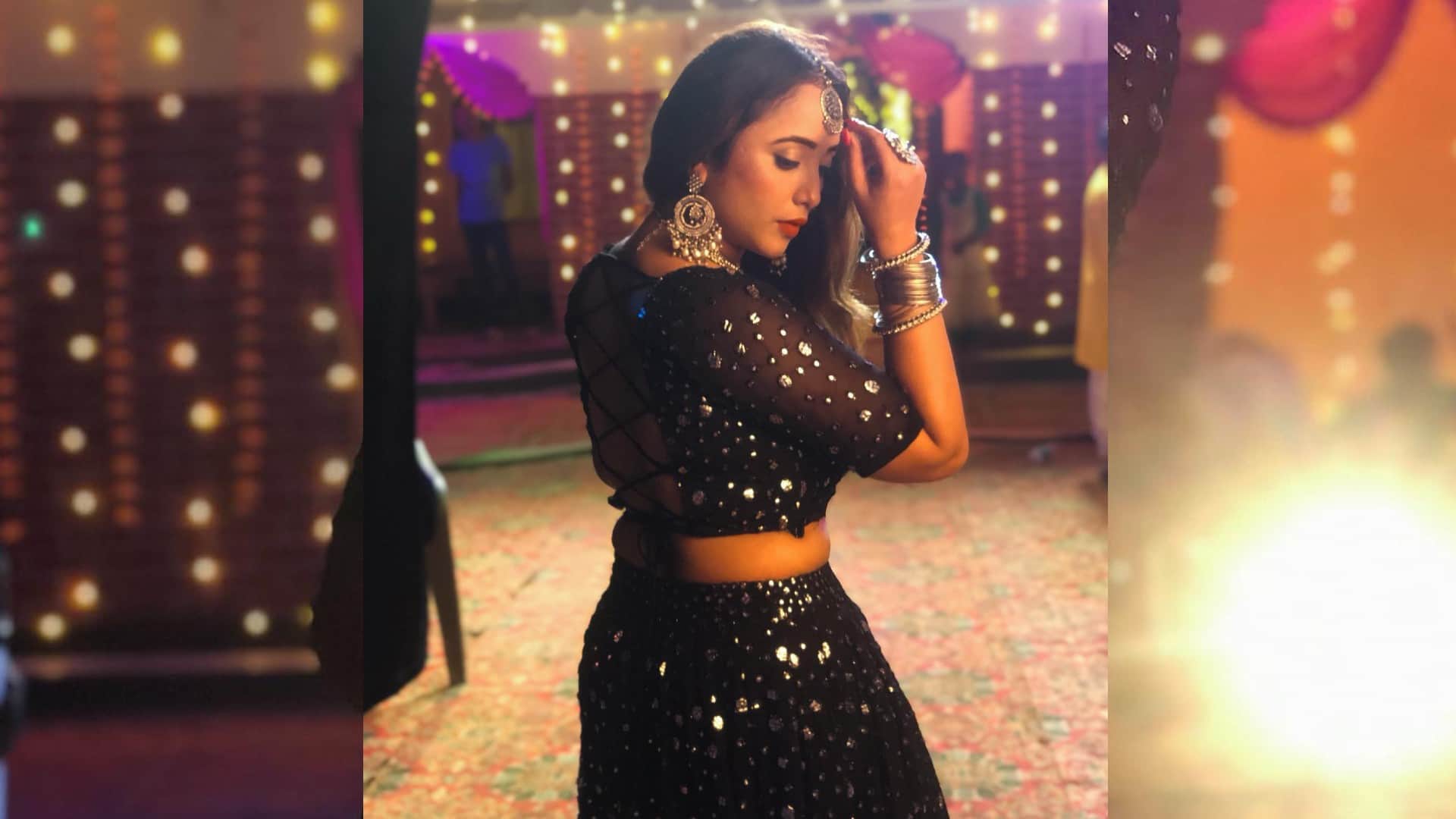 Bhojpuri Queen Rani Chatterjee came to shoot even after being ill, said I am not well but work has to be done