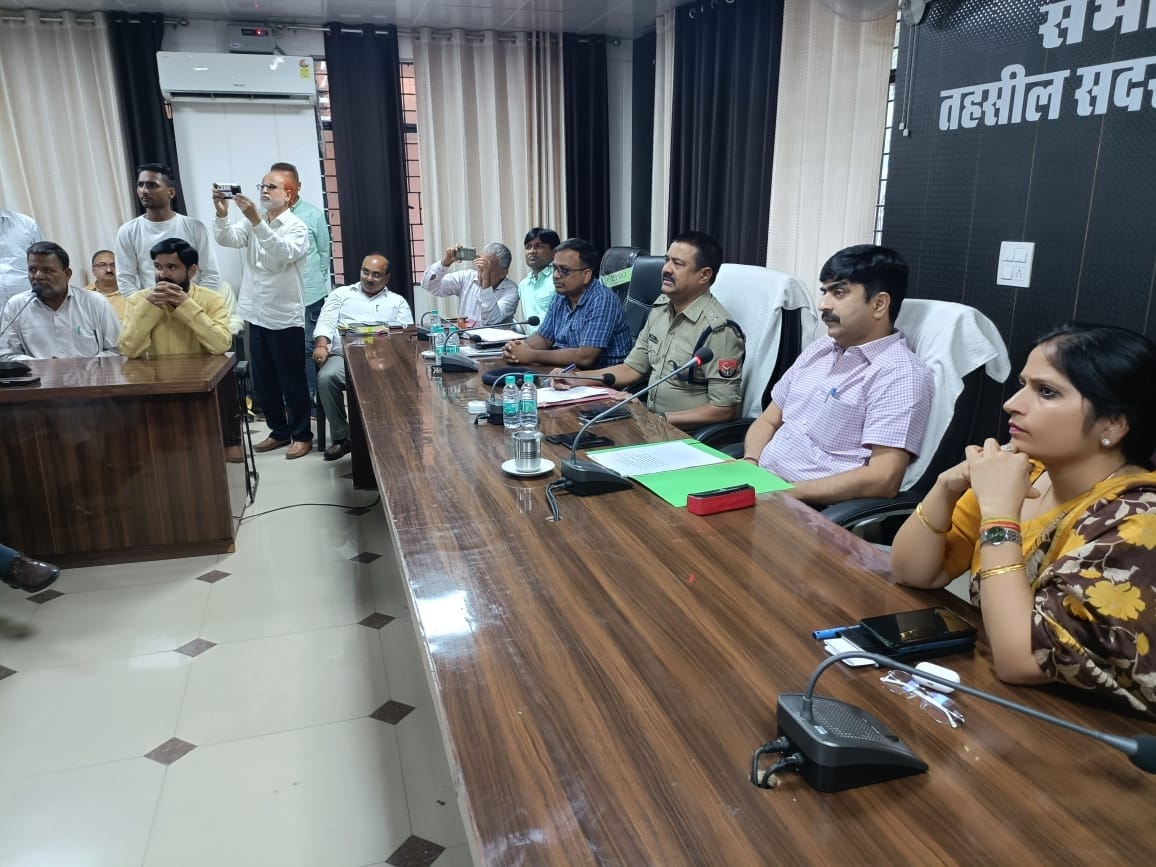 All festivals should be celebrated in a peaceful manner: District Magistrate